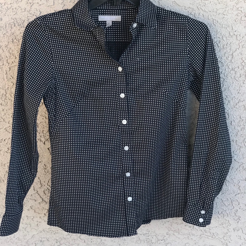 Non iron fitted button down